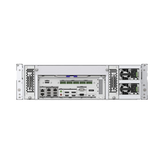 NVR 32 Megapixel (8K) / 128 canales IP / 16 Bahías de Disco Duro / 4 Puertos de Red / Soporta RAID con Hot Swap / Fuente Redundante / NVR de Alto Desempeño