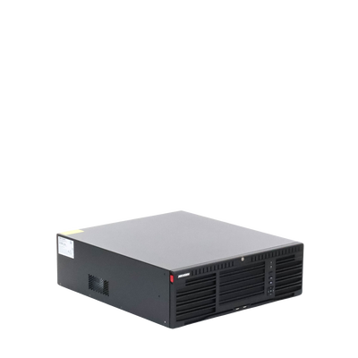 [Doble Poder de Decodificación] NVR 32 Megapixel (8K) / 128 Canales IP / AcuSense / ANPR / Conteo de Personas / 16 Bahías de Disco Duro / 2 Tarjetas de Red / Soporta RAID con Hot Swap / 2 HDMI en 8K / POS / Alarmas I/O  / Smart Search