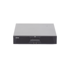 [Doble Poder de Decodificación] NVR 32 Megapixel (8K) / 32 Canales IP / AcuSense / ANPR / Conteo de Personas / Heat Map / 8 Bahías de Disco Duro / 2 Tarjetas de Red / Soporta RAID con Hot Swap / 2 HDMI en 8K / Soporta POS / Alarmas I/O / ACU