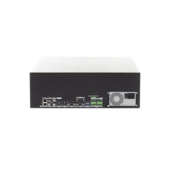 [Doble Poder de Decodificación] NVR 32 Megapixel (8K) / 64 Canales IP / AcuSense / ANPR / Conteo de Personas / Heat Map / 16 Bahías de Disco Duro /  Soporta RAID con Hot Swap / 2 HDMI en 8K / Soporta POS / Alarmas I/O  / Smart Search