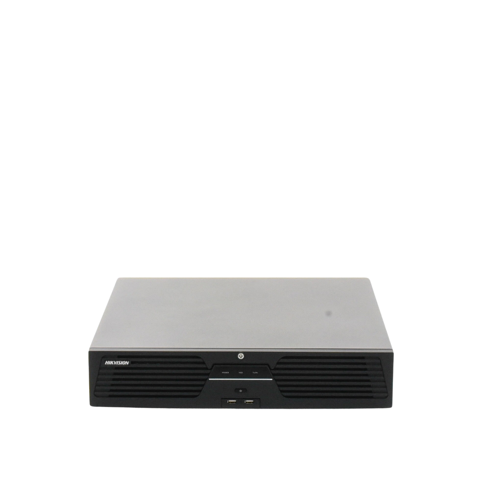 [Doble Poder de Decodificación] NVR 32 Megapixel (8K) / 64 Canales IP / AcuSense / ANPR / Conteo de Personas / Heat Map / 8 Bahías de Disco Duro  / Soporta RAID con Hot Swap / 2 HDMI en 8K / Soporta POS / Alarmas I/O  / Smart Search