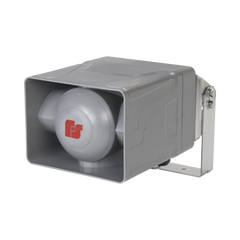 Altavoz No Amplificado 100 W, 25/70 Vrms, Volumen 120 dBa Tono, para zonas peligrosas Clase I Div 2 Grupos A-D, grado de protección NEMA 4X Exterior, Montaje para Pared, Techo y/o Poste