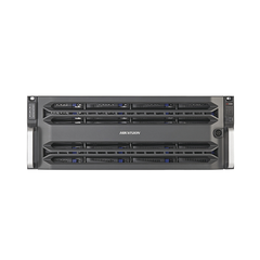 Servidor de Almacenamiento en Red / Soporta 24 Discos Duros (Incluye 18 Discos de 25 TB) / Soporta Hasta 400 Canales / Controlador Simple