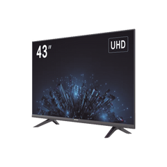 Monitor LED 4K de 43" / Ideal para Oficina y Hogar / Uso 24-7 / Entrada HDMI / Compatible con Montaje VESA (200 X 200) / Bocinas Integradas