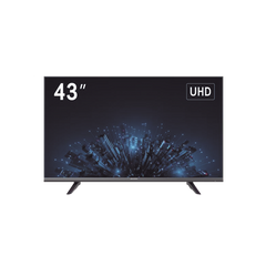 Monitor LED 4K de 43" / Ideal para Oficina y Hogar / Uso 24-7 / Entrada HDMI / Compatible con Montaje VESA (200 X 200) / Bocinas Integradas