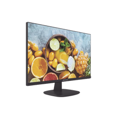 Monitor LED 4K de 27" / Ideal para CCTV, Oficina y Hogar / Entrada HDMI-DP / Montaje VESA (100 X 100) / Uso 24/7 / Backlight E-LED / Ultra Delgado