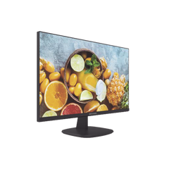 Monitor LED 4K de 27" / Ideal para CCTV, Oficina y Hogar / Entrada HDMI-DP / Montaje VESA (100 X 100) / Uso 24/7 / Backlight E-LED / Ultra Delgado