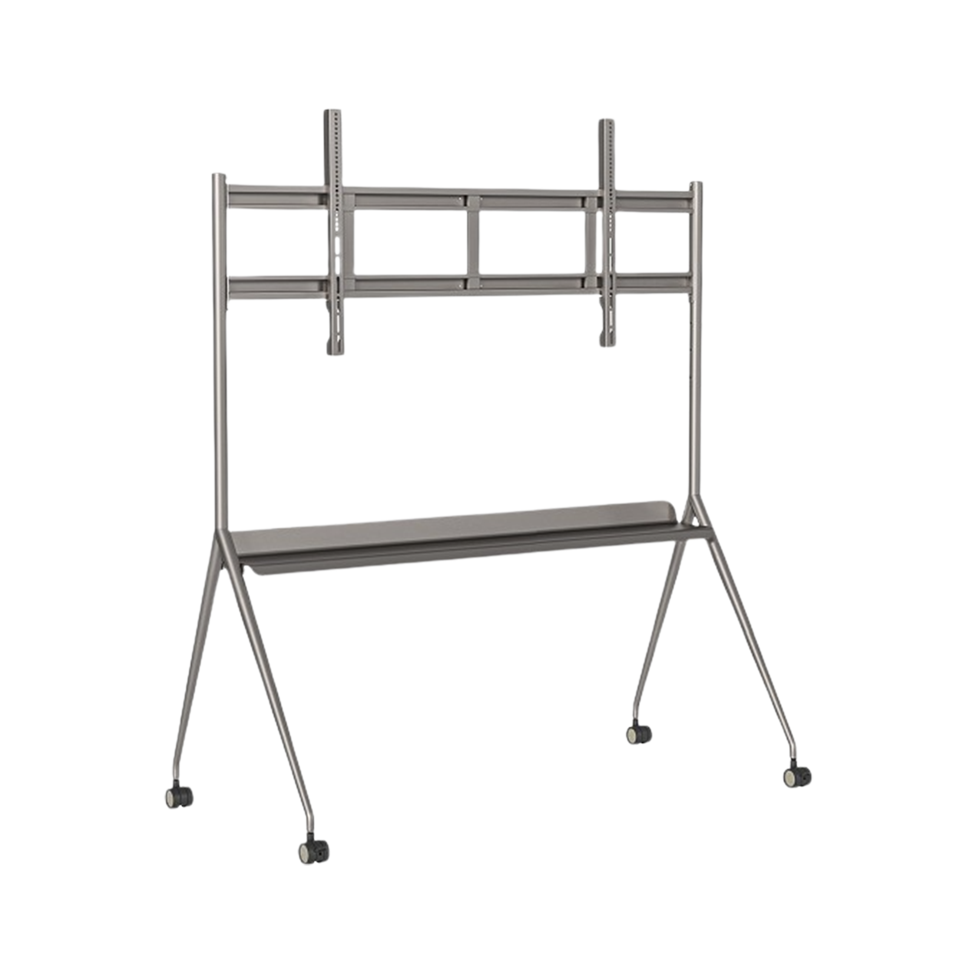 Montaje de Piso Móvil para Pantallas de 75 y 86" / Compatible con VESA / Incluye Soporte para Pantalla