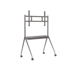 Montaje de Piso Móvil para Pantallas de 55"  hasta 75" / Compatible con VESA / Incluye Soporte para la Pantalla
