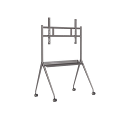 Montaje de Piso Móvil para Pantallas de 55"  hasta 75" / Compatible con VESA / Incluye Soporte para la Pantalla