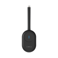 Dongle (Adaptador) de Proyección Inalambrica Para Pantallas Interactivas HIKVISION Serie DS-D5CxxRB/B / Compatible con Windows y Mac / Conector Tipo C (Incluye Adaptador USB-A - USB-C)