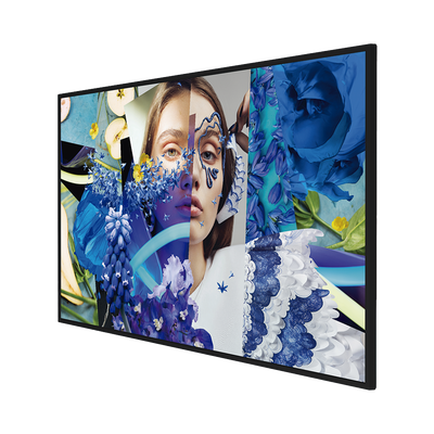 Pantalla LED de 55" para Publicidad Digital / SLIM / 500 Nits / Programación de Horarios / Contenido Personalizado / Sistema Operativo Android / 2 Entradas USB / WiFi