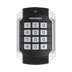 Lector de Tarjetas MIFARE y Contraseñas / Wiegand W26 - W34 y RS-485 / IP65 / IK10 / Estetico y Facil de Utilizar / Indicador LED