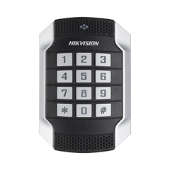 Lector de Tarjetas MIFARE y Contraseñas / Wiegand W26 - W34 y RS-485 / IP65 / IK10 / Estetico y Facil de Utilizar / Indicador LED