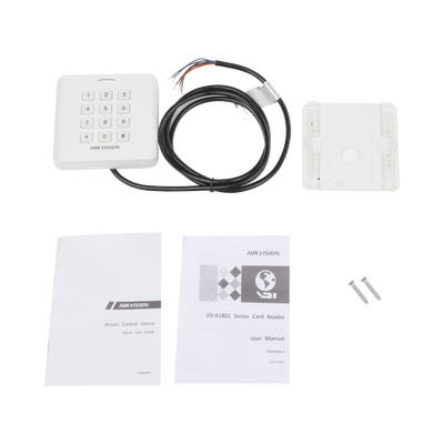 Lector de Tarjetas PROX EM y Contraseñas / Exterior IP65 / Wiegand / Compatible con Cualquier Panel / PEQUEÑO y ESTETICO