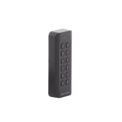 Lector de Tarjetas PROX EM y Contraseñas / Exterior IP65 / Wiegand / Compatible con Cualquier Panel / PERFIL DELGADO y ESTETICO / Indicador LED