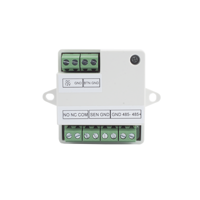 Módulo Seguro para Instalaciones SEGURAS en Controles de Acceso HIKVISION / Compatible con Biometricos Faciales Min Moe / Conexión RS-485  /  Soporta Botón de Salida y Chapa