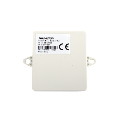 Módulo Seguro para Instalaciones SEGURAS en Controles de Acceso HIKVISION / Compatible con Biometricos Faciales Min Moe / Conexión RS-485  /  Soporta Botón de Salida y Chapa