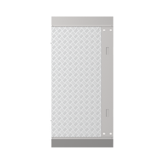Base ADICIONAL para Torniquetes tipo SWING de la Serie DSK3B530 / 1 Carril de 90 cms