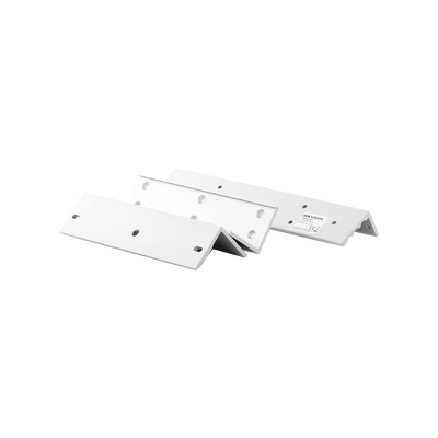 Kit de montajes Z y L para Cerradura Magnética HIKVISION / Compatible con DS-K4H255S / Uso en Puerta de Madera y Metal