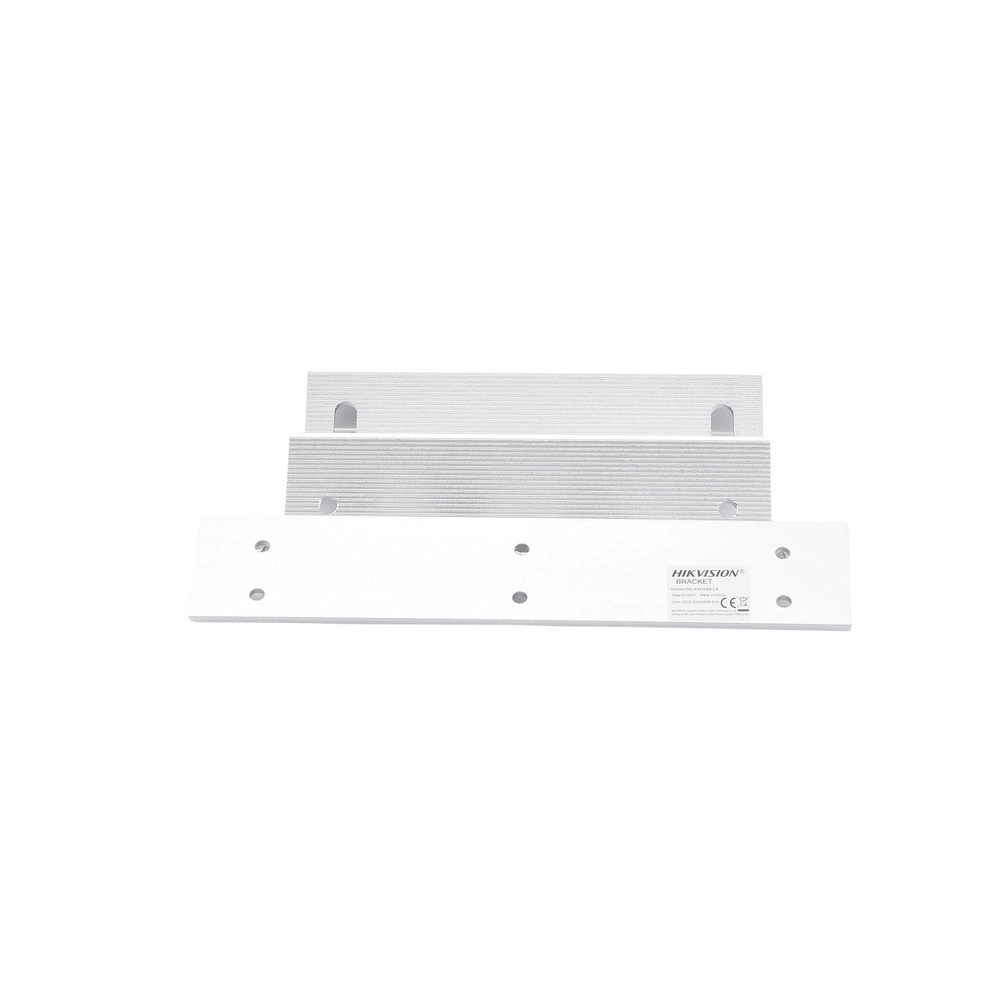 Kit de montajes Z y L para Cerradura Magnética HIKVISION / Compatible con DS-K4H258S / Uso en Puerta de Madera y Metal