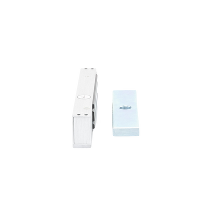 Chapa Magnética de 617 Lbs (280 Kg) / Montaje en Puerta Normal o de Vidrio / Certificado CE /  Uso en Interior / Indicador LED / Magnetismo Anti-residual