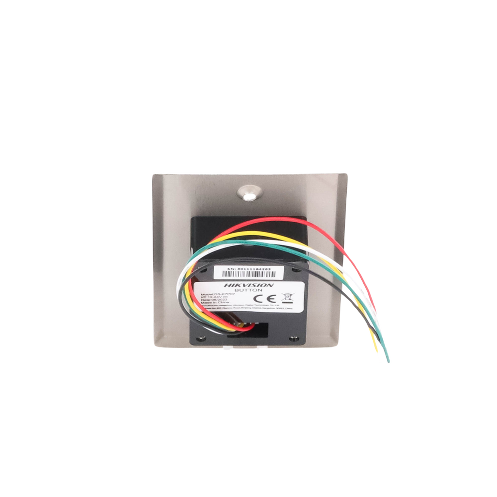 Botón Sin Contacto / Indicador LED / NO / NC / Interior / Acero Inoxidable