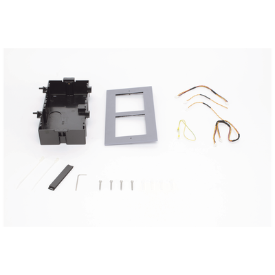 Base de 2 Espacios para EMPOTRAR Módulos de Videoporteros Hikvision