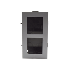 Base de 2 Espacios para EMPOTRAR Módulos de Videoporteros Hikvision