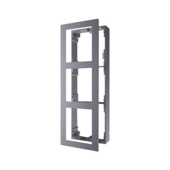 Base de 3 Espacios para Videoportero IP Hikvision / Instalación en SUPERFICIE