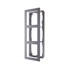 Base de 3 Espacios para Videoportero IP Hikvision / Instalación en SUPERFICIE