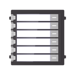 Módulo de Botones Para Videoportero Modular / Llamada de un solo Toque / Soporta Hasta 6 Monitores Principales