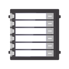 Módulo de Botones Para Videoportero Modular / Llamada de un solo Toque / Soporta Hasta 6 Monitores Principales