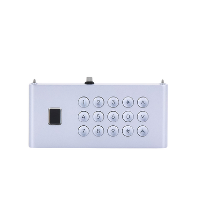 Módulo de Teclado y Huella Digital para Frente de Calle IP DS-KD9633-WBE6/ Conexión USB-C / 15 Botones / IP65 / IK07