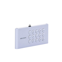 Módulo de Teclado para Frente de Calle IP DS-KD9633-WBE6 / Conexión USB-C / 15 Botones / IP65 / IK07