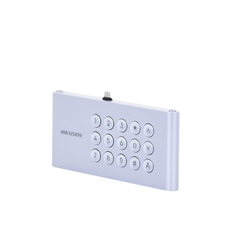 Módulo de Teclado para Frente de Calle IP DS-KD9633-WBE6 / Conexión USB-C / 15 Botones / IP65 / IK07