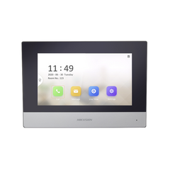 Monitor IP WiFi Touch Screen 7" para Videoportero IP  / Vídeo en Vivo / PoE Estándar / Apertura Remota / Llamada Entre Monitores / Audio de dos vías / Policarbonato