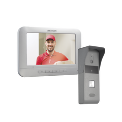 Kit de Videoportero Analógico con Pantalla LCD a Color de 7" / Frente de Calle para Exterior IP65 / Salida de Relevador