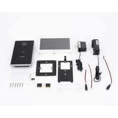 Kit de Videoportero IP / Frente de calle para exterior / 2MP / Lector de Tarjeta MiFARE / Monitor Interior / WiFi / Pantalla de 7" Touch