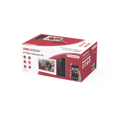 Kit de Videoportero IP / Frente de calle para exterior / 2MP / Lector de Tarjeta MiFARE / Monitor Interior / WiFi / Pantalla de 7" Touch