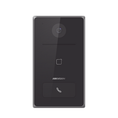 Frente de Calle IP 2 Megapixel Standalone / PoE Estandar / IP65  / Apertura desde Hik-connect / Soporta 1 Departamento / Soporta Tarjetas Mifare / 1 Salida Relay