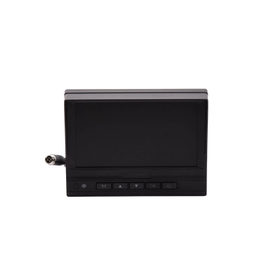Monitor y Botones de 7" LCD / Compatible con DVR Móvil HIKVISION / Conector Tipo Aviación