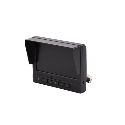 Monitor y Botones de 7" LCD / Compatible con DVR Móvil HIKVISION / Conector Tipo Aviación