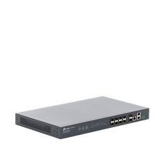 Deltra Stream - OLT de 8 Puertos GPON  / Conexión Hasta 1,024 ONUs / 1 Puerto Gigabit RJ45 Uplink / 2 Puertos SFP+ 10GbE Uplink / Fuentes Redundantes AC-AC (incluidas) /  Administración desde la Nube Sin Costo (DPMS)