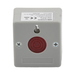 Botón de Pánico Cableado / Compatible con Cualquier Panel de Alarma / LLave de Seguridad / NA/NC / Material Retardante al Fuego (ABS)