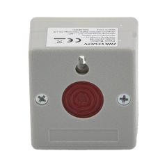 Botón de Pánico Cableado / Compatible con Cualquier Panel de Alarma / LLave de Seguridad / NA/NC / Material Retardante al Fuego (ABS)