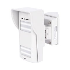 (AX HUB) Detector Dual-Tech Inalámbrico para Exterior + Montaje de Pared + Adaptador