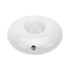 Sensor PIR de Movimiento con Cobertura de 360° / Rango de Detección 12 mts / Uso en Interior