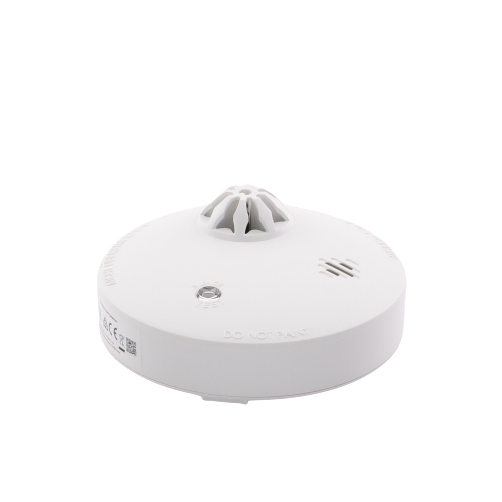 (AX PRO) Detector de Temperatura Inalámbrico para Panel de Alarma HIKVISION / Interior / Soporta Funcionalidad Autónoma / Alerta cuando Excede los 57°C / No compatible con el panel DS-PHA64-LP