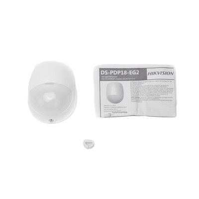 Detector PIR Cableado para Interior / Inmunidad a Mascotas / Rango de Detección de 18 mts / Angulo de 85.9° de Cobertura